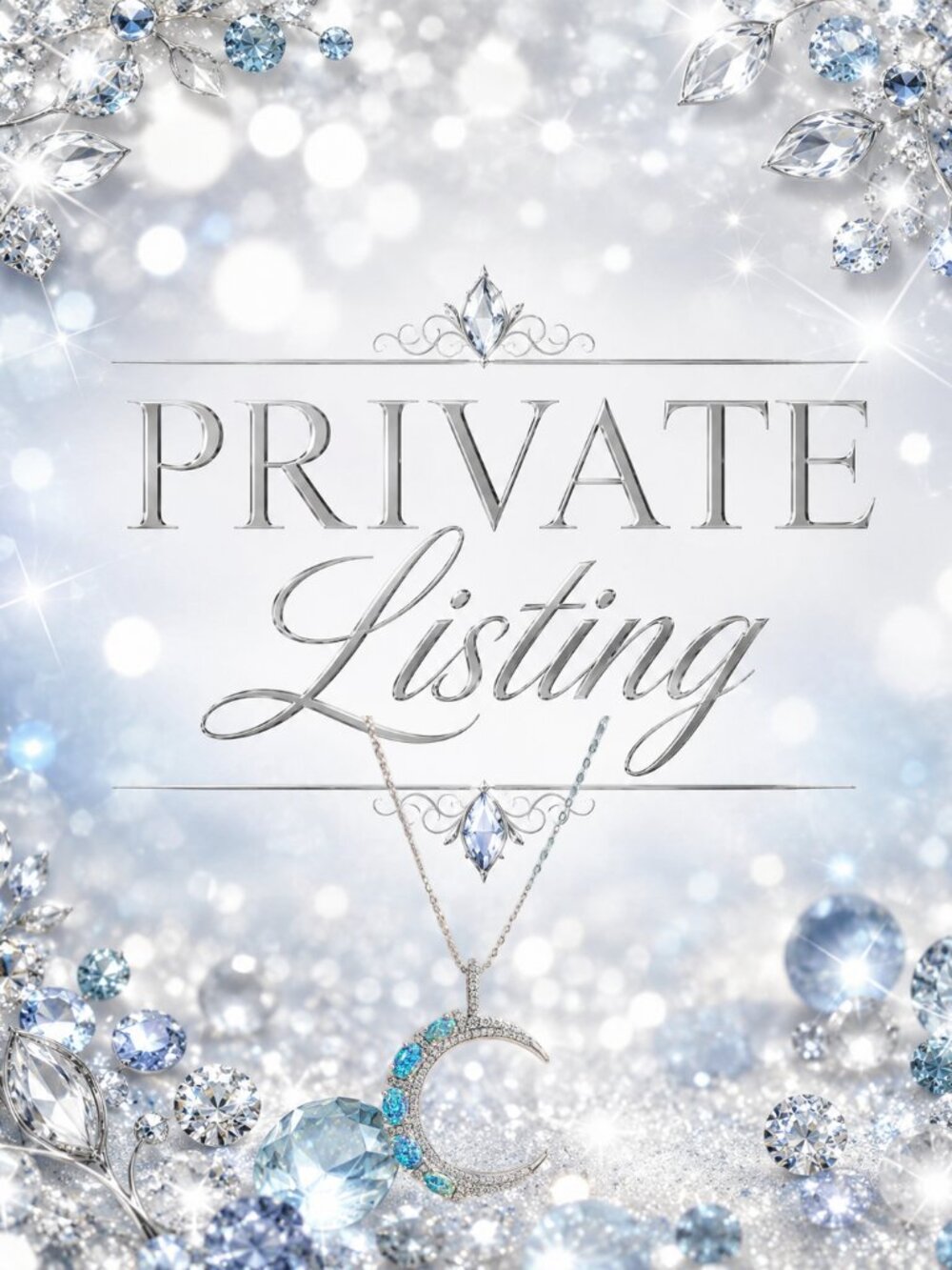 Private Listing Dara H @dara1010 Melinda Maria She's an Icon Moon Necklace